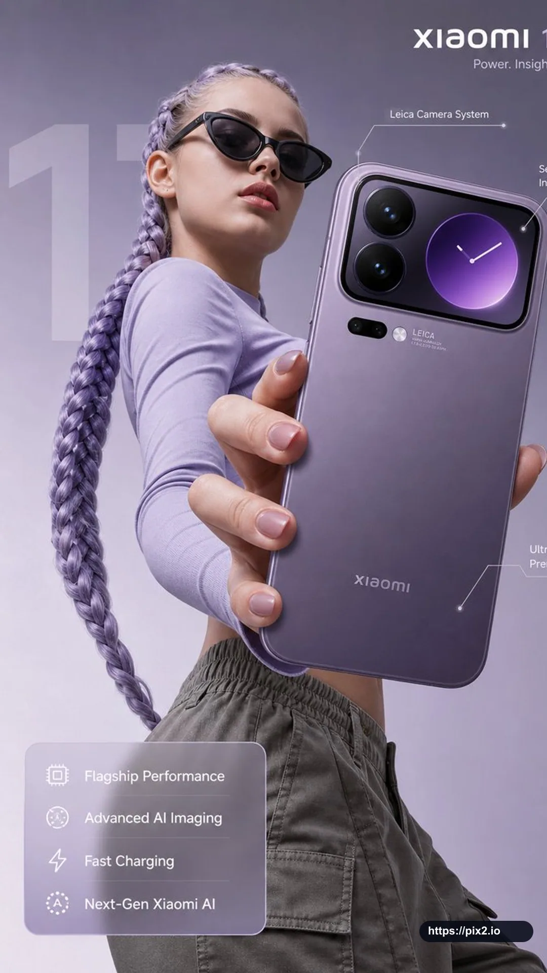 ラベンダースマートフォン・ヒーロー広告