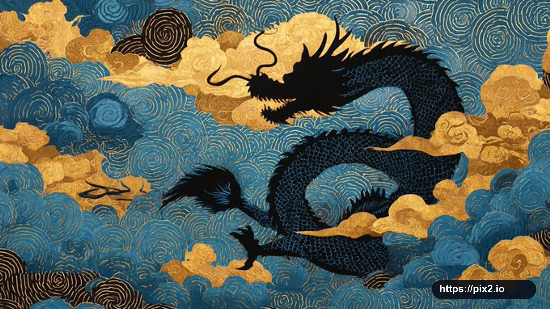 Japanese Ukiyo E Shadow Puppet Work