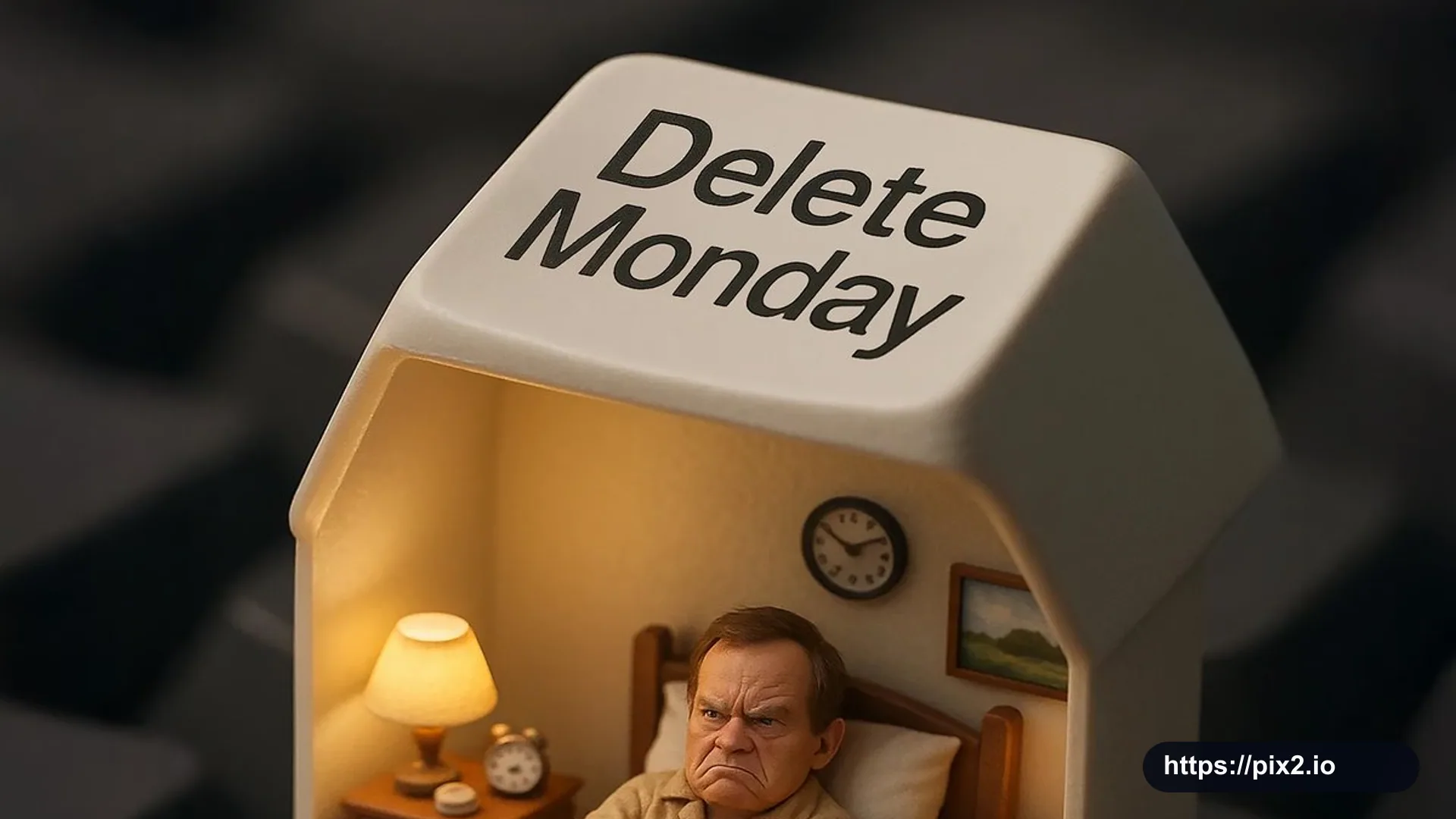 Delete Monday キーキャップ