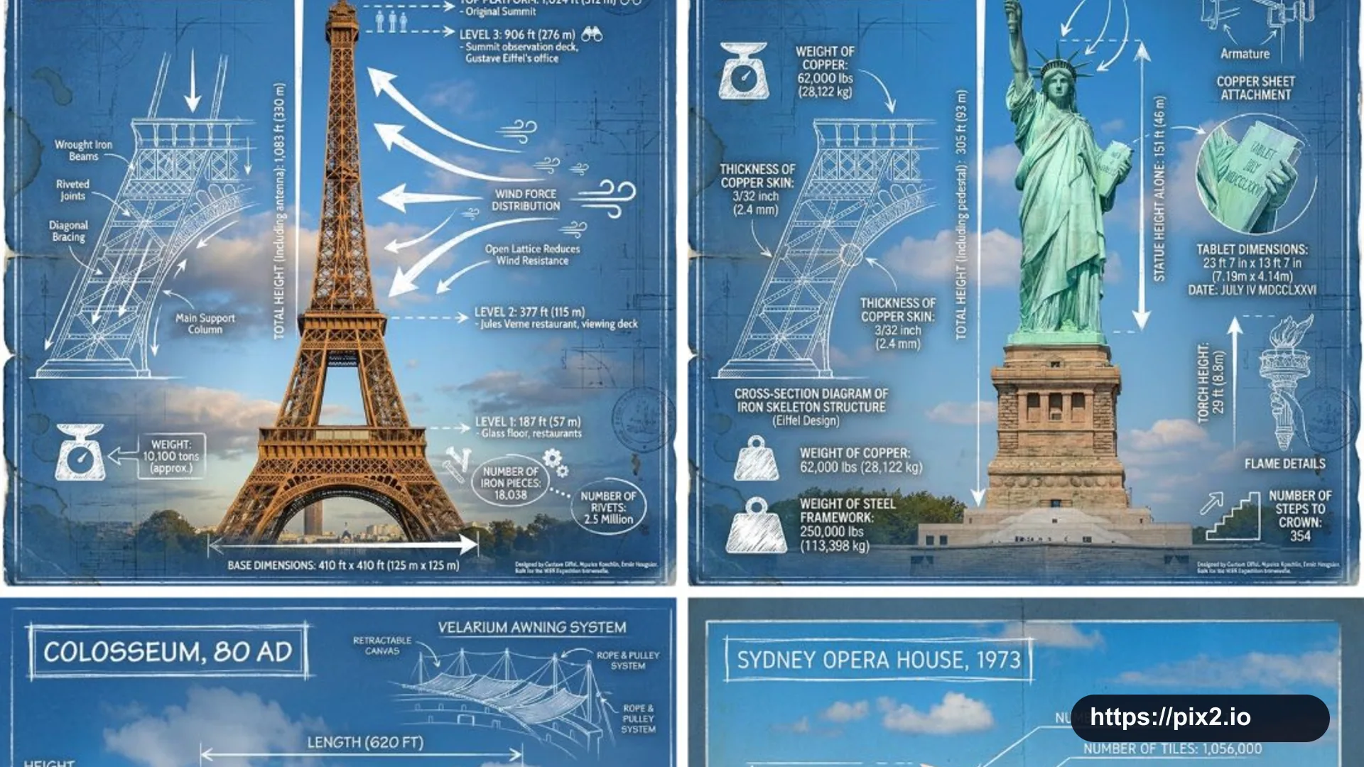 Landmark Infographic