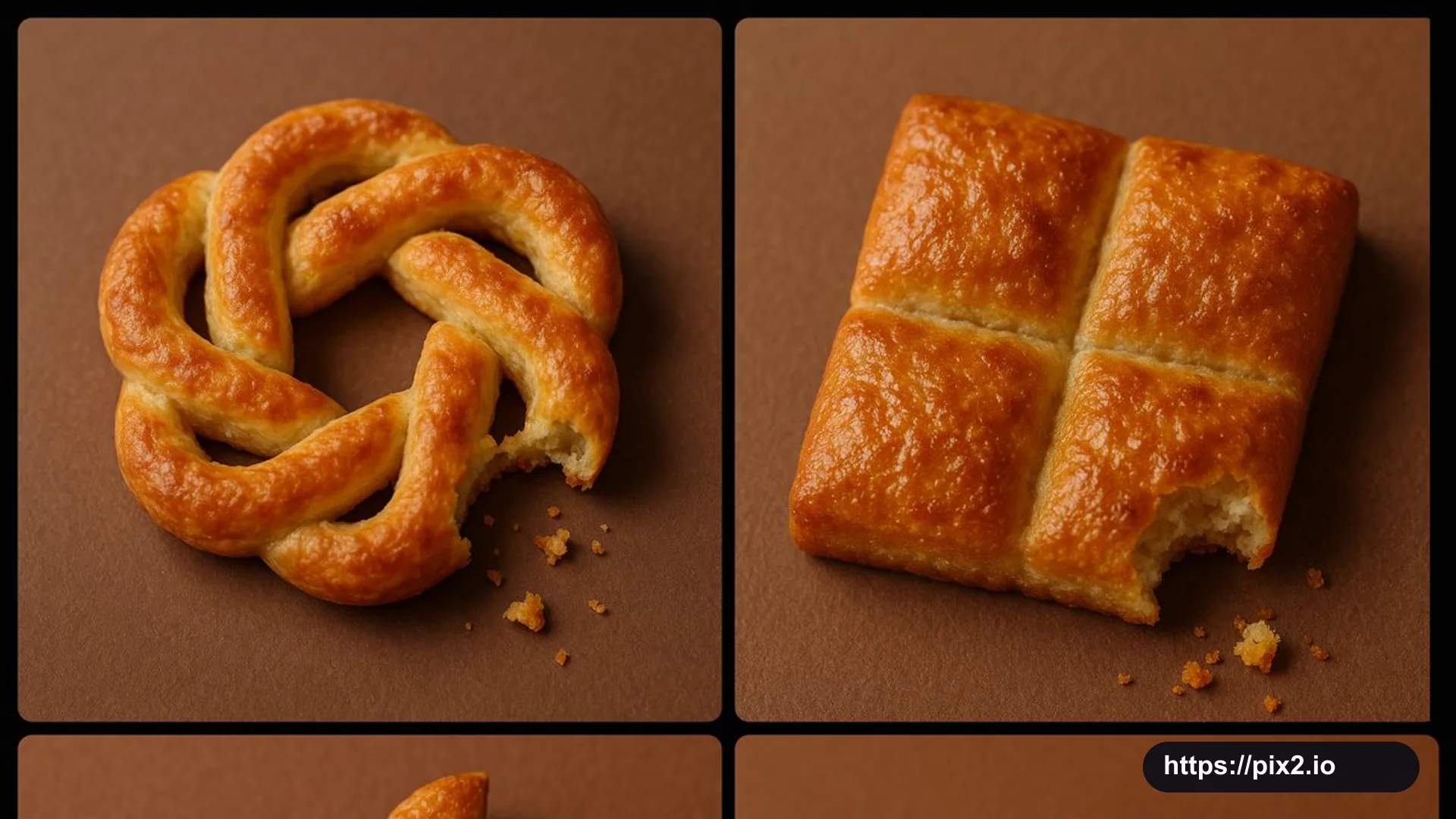 Partially Bitten Pastry