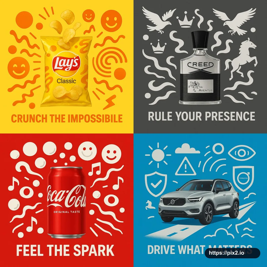 초현실 미니멀 제품 광고