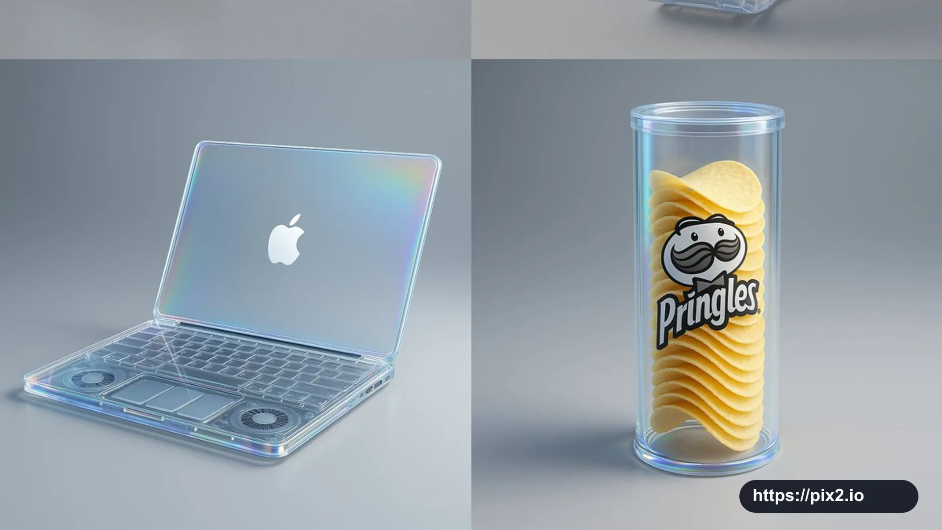 透明ガラス製品リビール